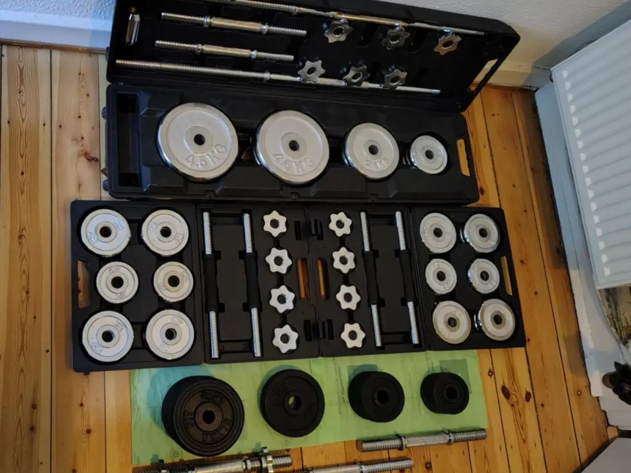 Billede 1 - Diverse vægte og træningsudstyr, se nedenfor: