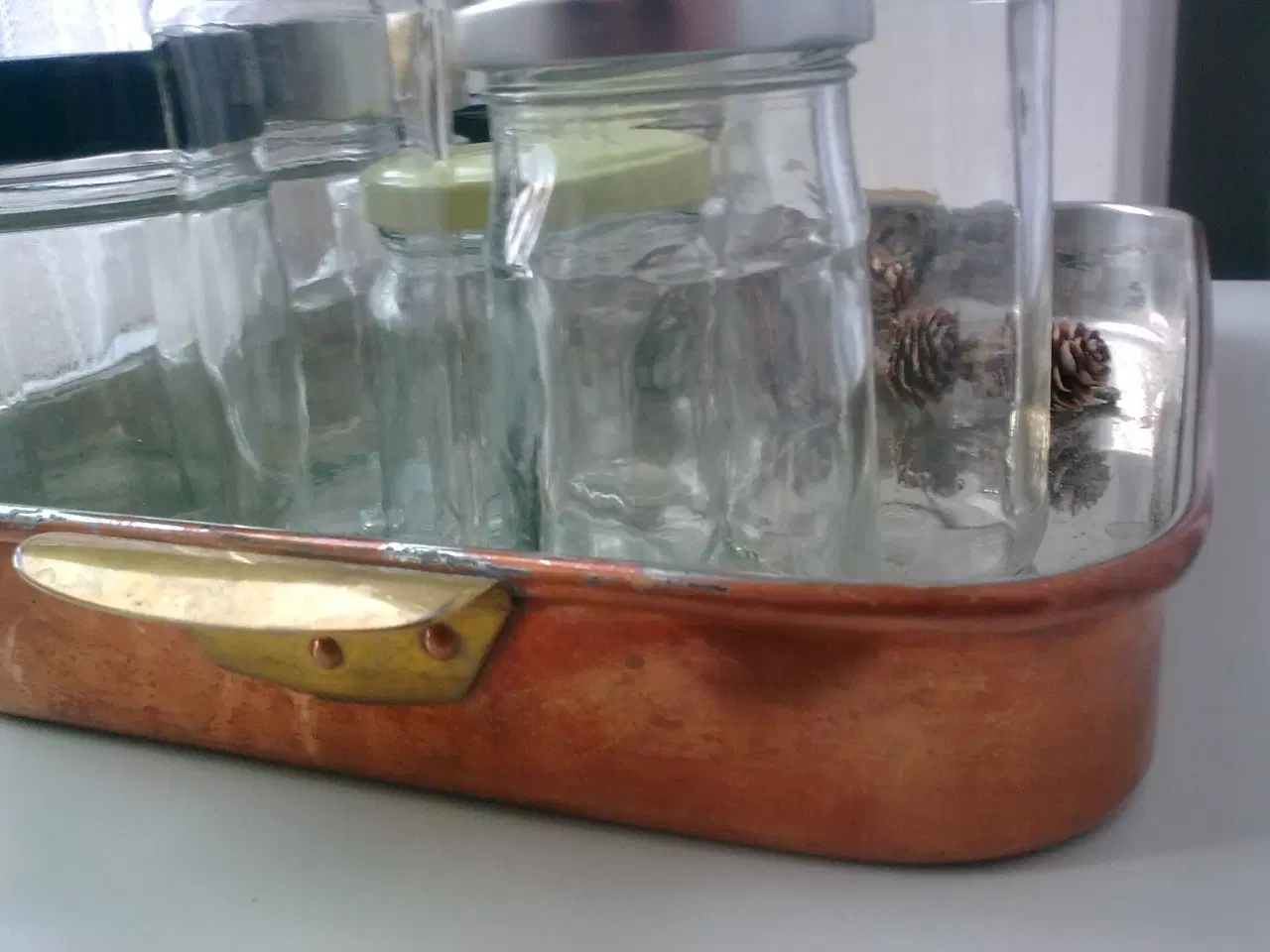 Billede 11 - Kobberfad m tin UPCYCLE m Greengate