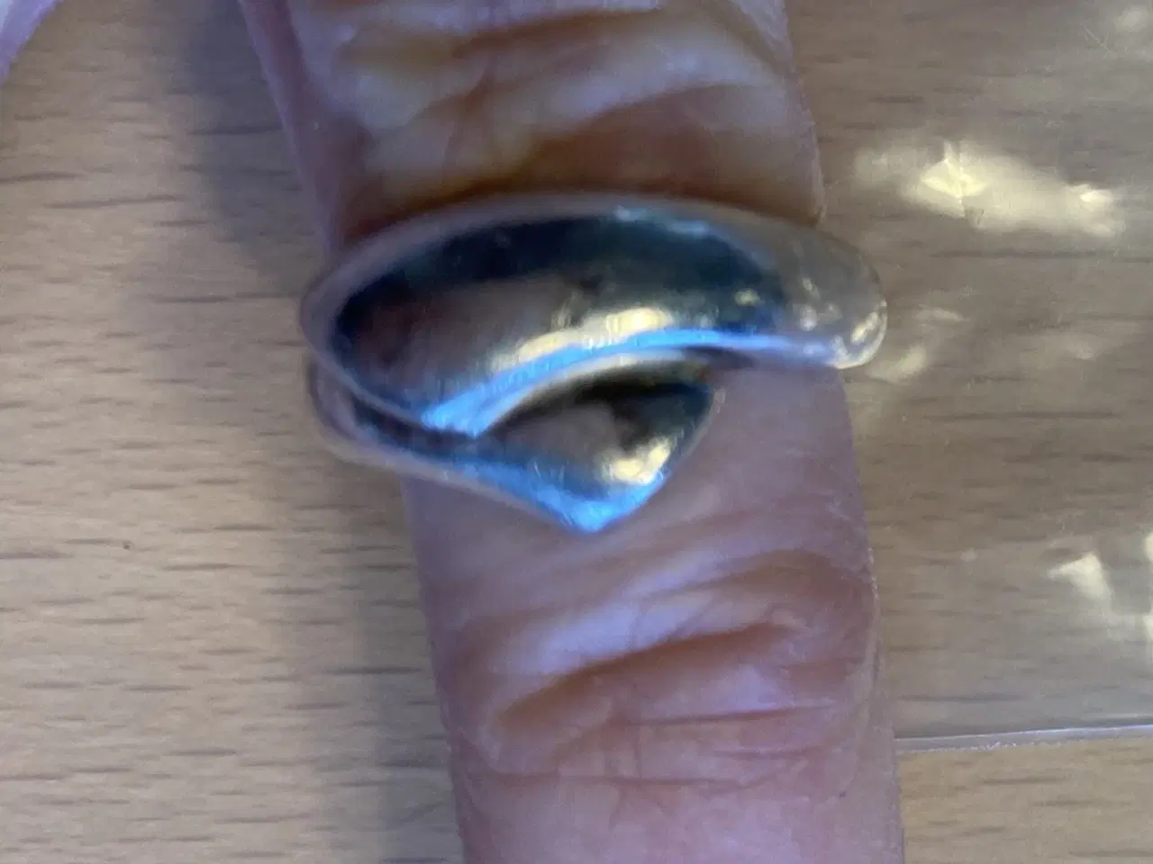 Billede 1 - Fin ring i sølv