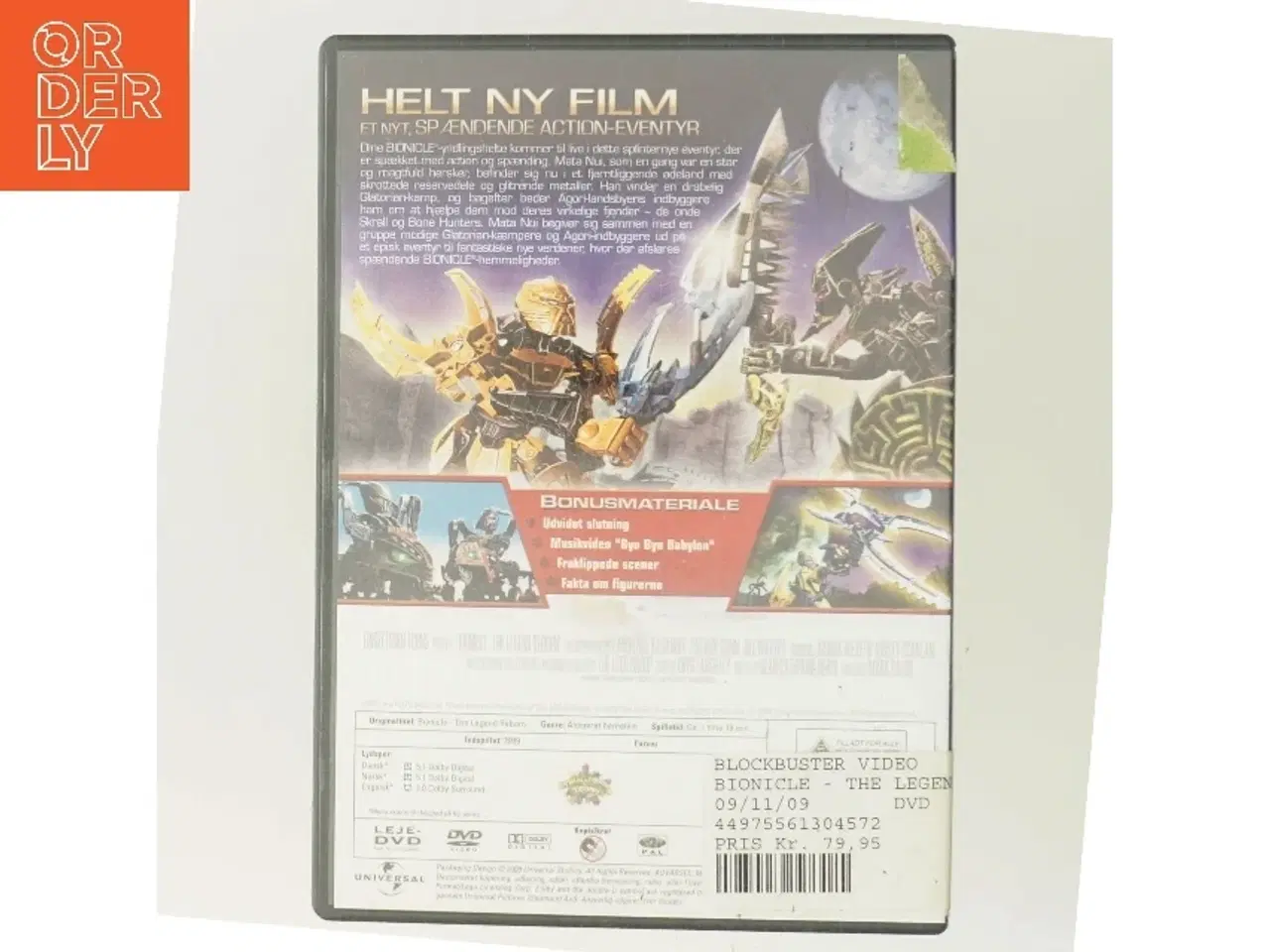 Billede 3 - Bionicle: Legenden Genopstår med Ikke specificeret (DVD)