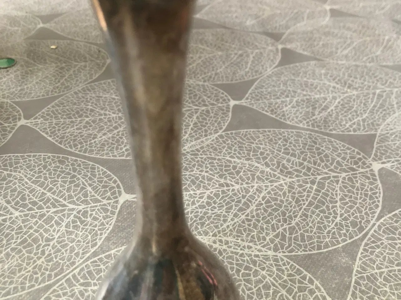 Billede 1 - Vase i plet sølv