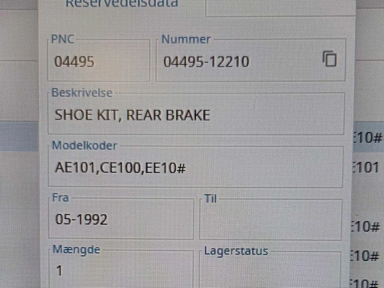 Billede 2 - Bremsebakker 