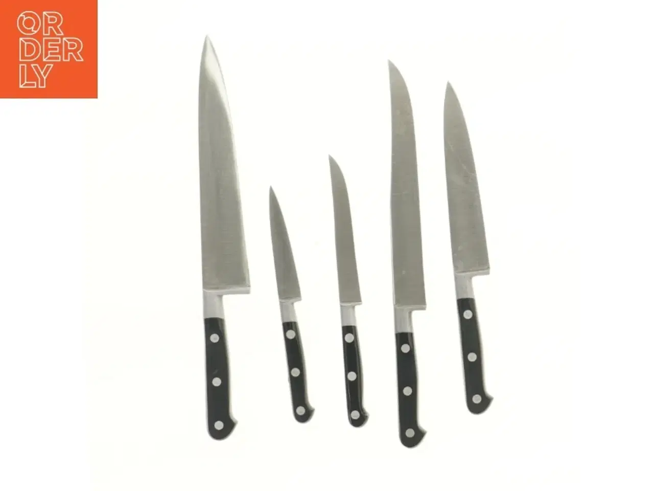 Billede 3 - Kniv blok MED knive