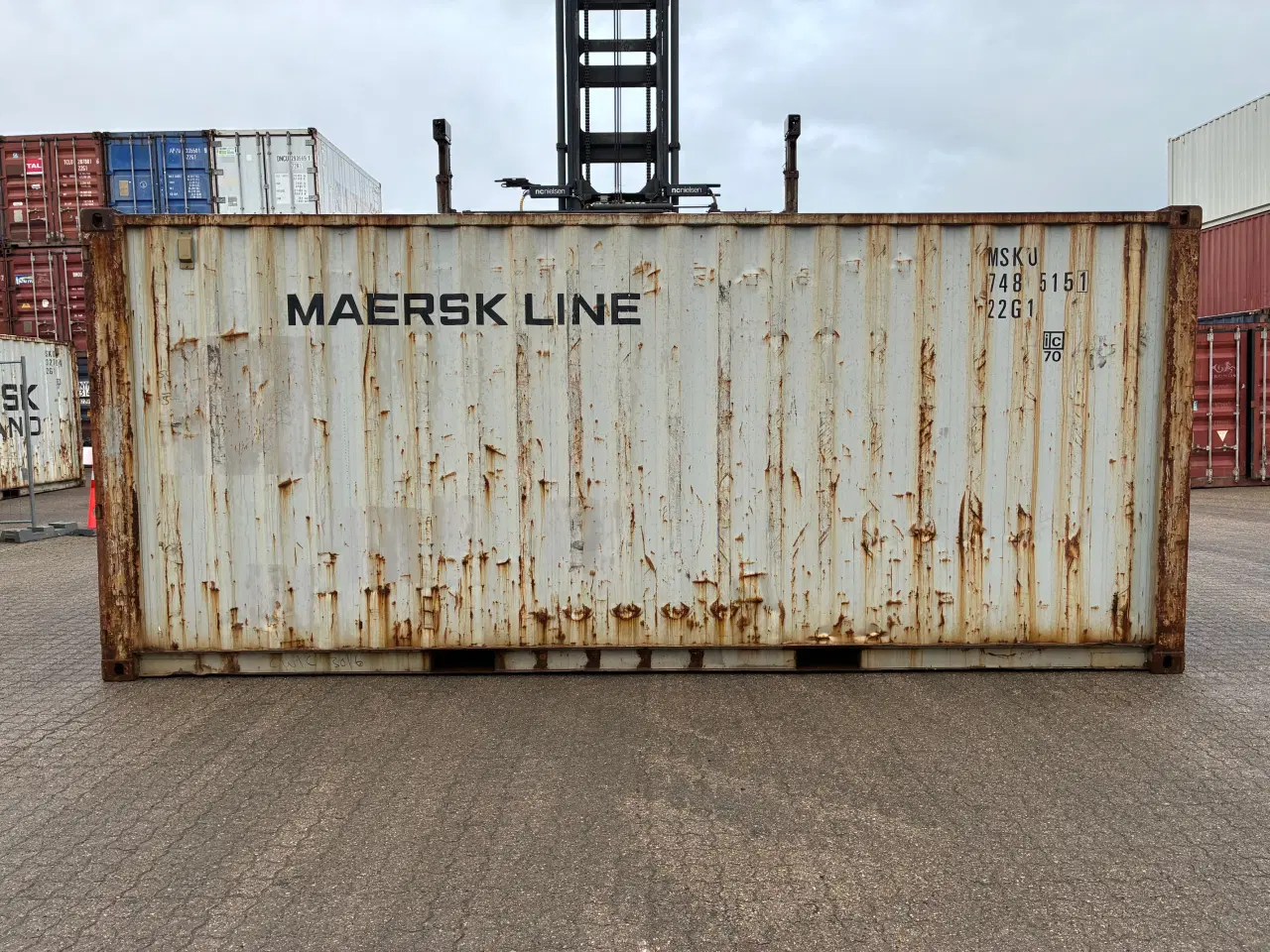 Billede 3 - 20 fods Container- ID: MSKU 748515-1