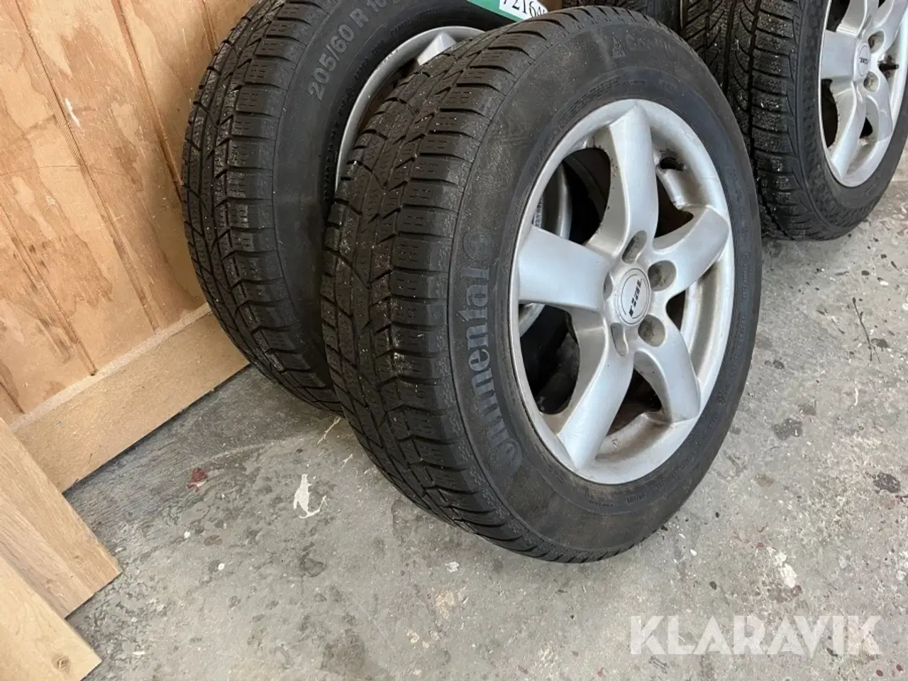 Billede 4 - Alufælge med dæk Rial 4 styk