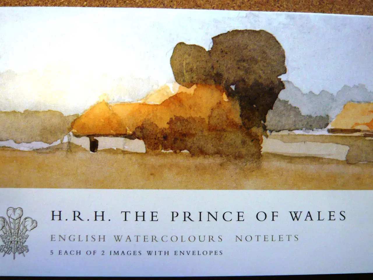 Billede 1 - Postkortene med Prince of Wales akvareler