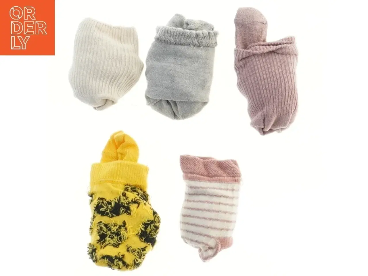 Billede 2 - 5 par sokker til børn (str. 5 stk 19-22 )