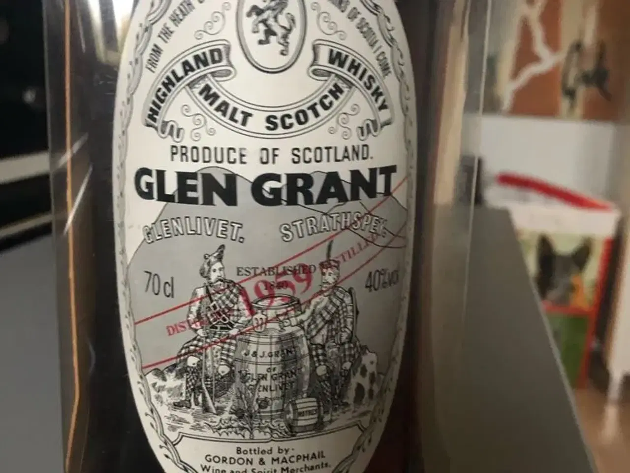 Billede 2 - Glen Grant 1959 whisky Gordon & MacPhail