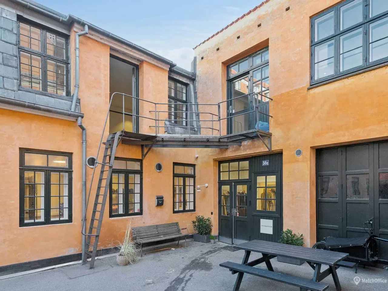 Billede 8 - Effektivt kontorlejemål i Sølvgården lige ved Kongens Have