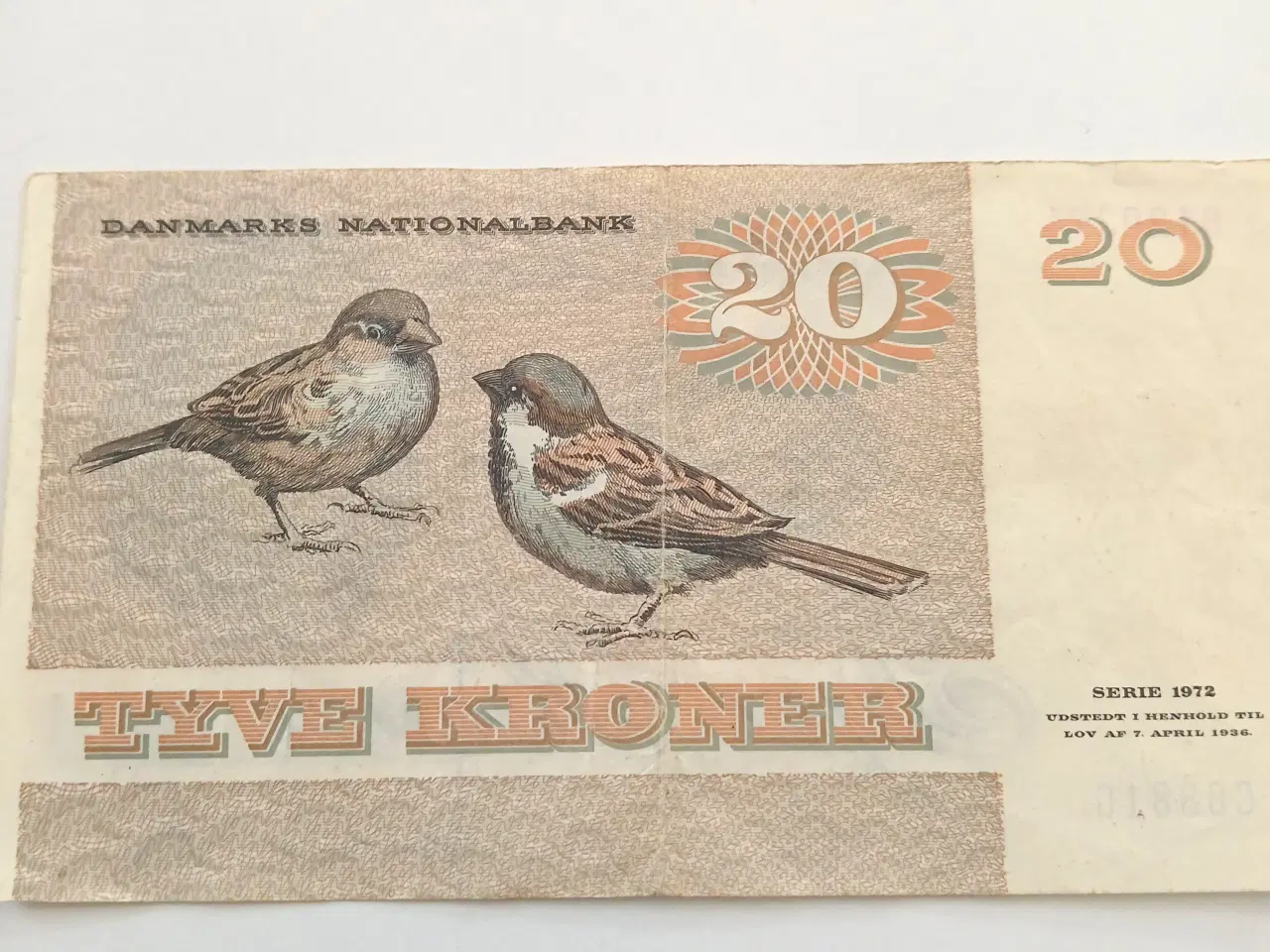Billede 2 - 20 kr seddel