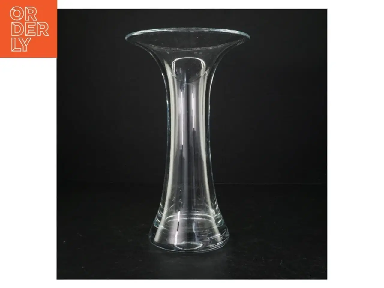 Billede 1 - Glas vase (str. 28 cm)