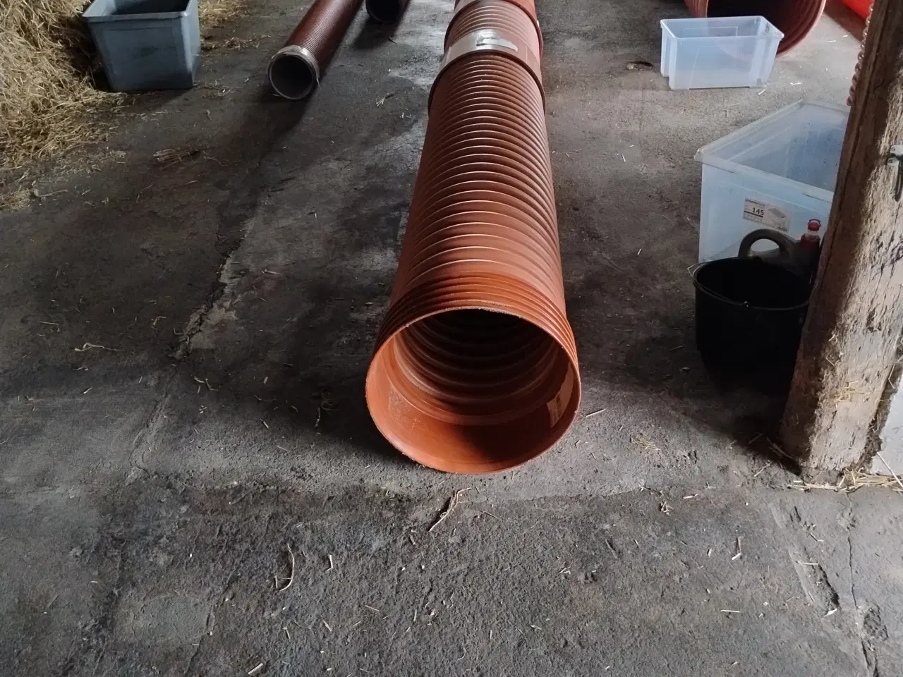 Billede 2 - Opføringsrør 425 mm / pvc rør