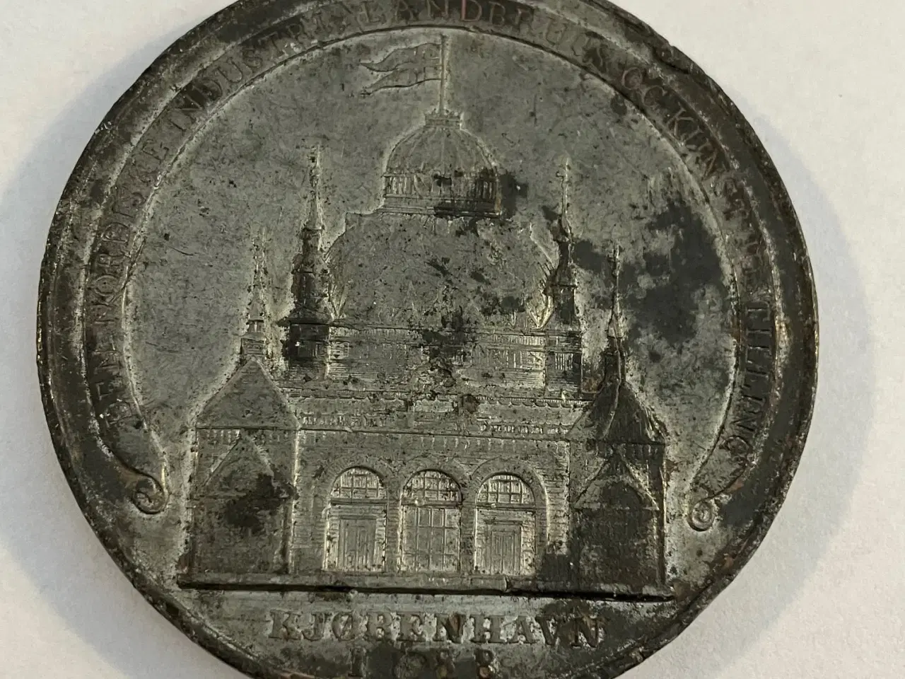 Billede 2 - Medalje - 1888 Kjøbenhavn