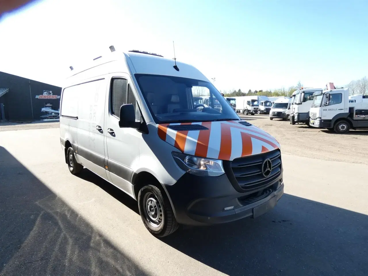 Billede 3 - Mercedes-Benz Sprinter 317 2,0 CDI A2 H2 RWD 9G-Tronic 170HK Van Aut.