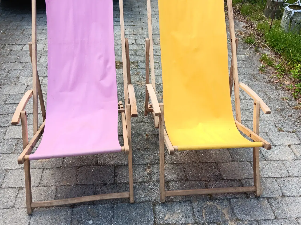 Billede 3 - Liggestole de ægte retro.