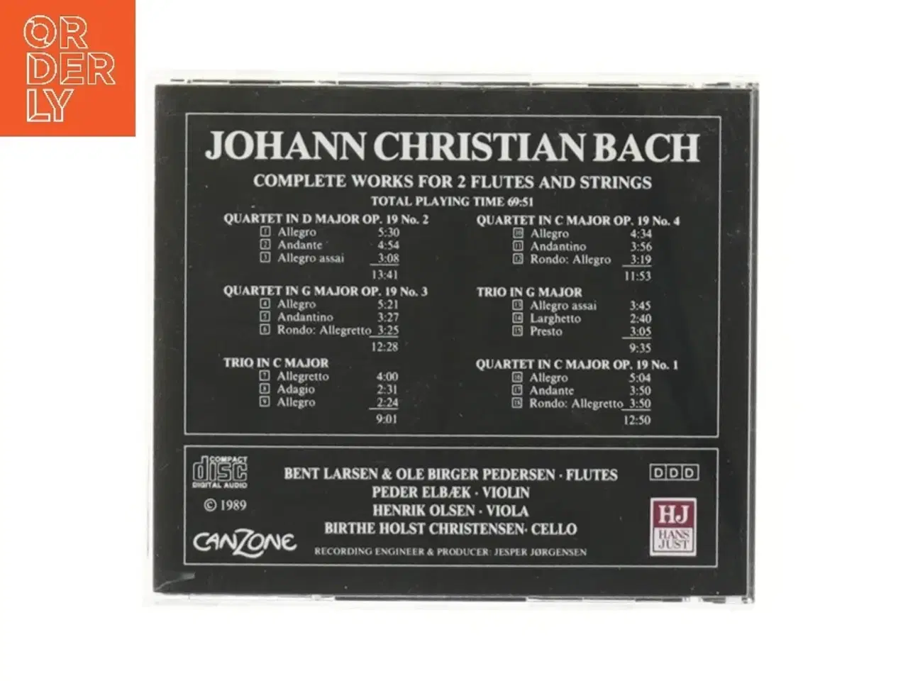 Billede 2 - Johann Christian Bach CD