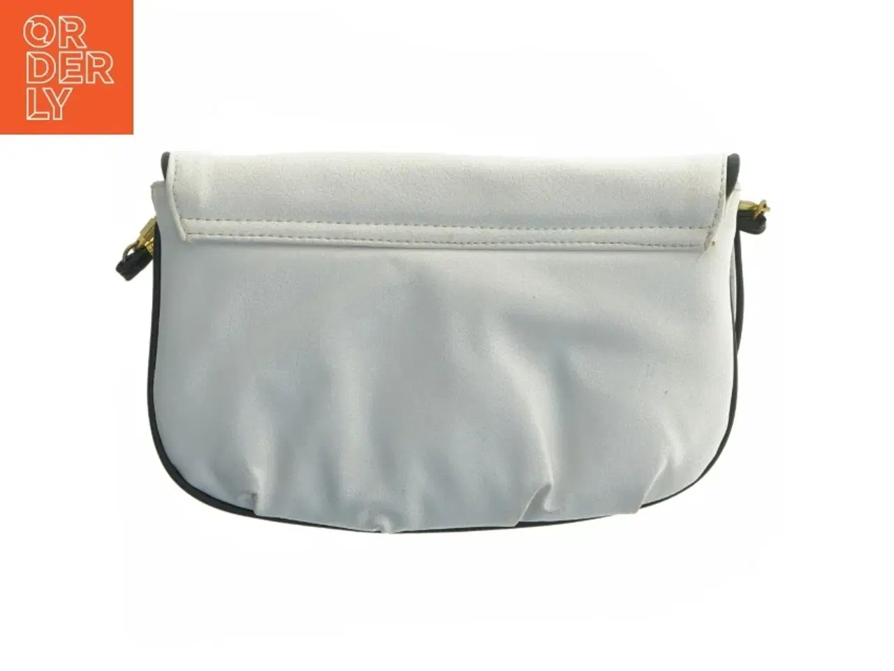 Billede 2 - Hvid skuldertaske (str. 26x17,5 cm)