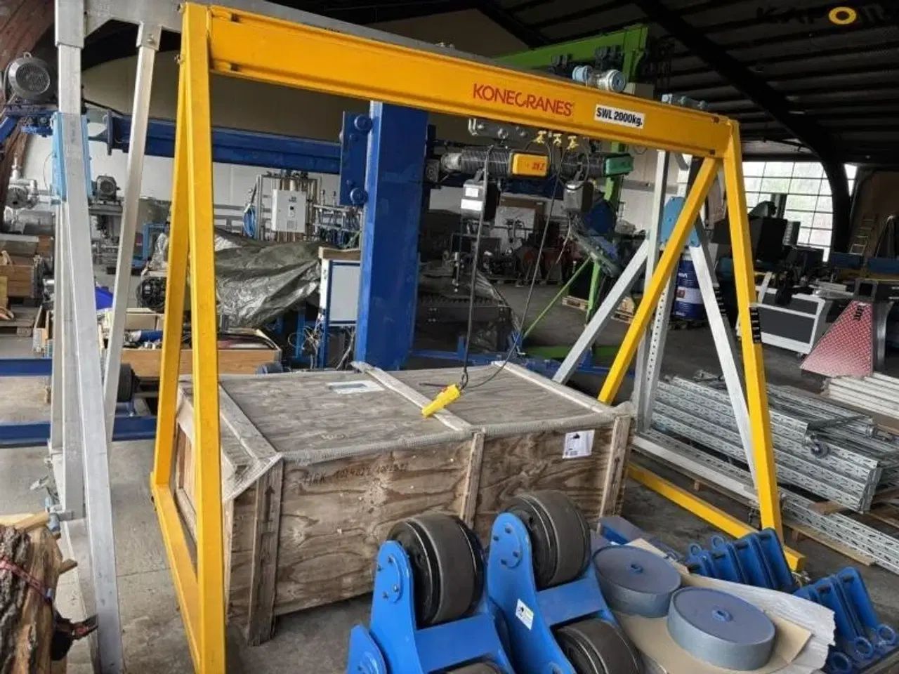 Billede 2 - - - - SWG 2000kg portal kran