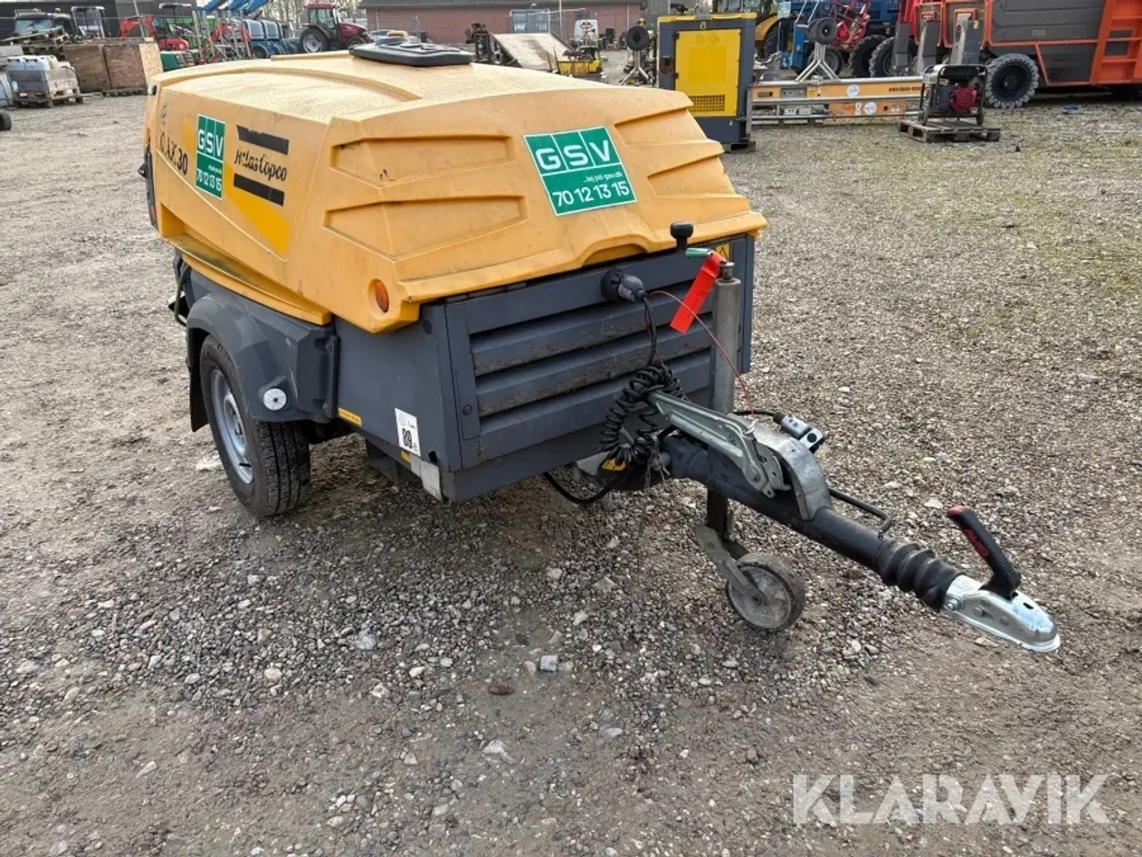 Billede 2 - Mobil generator Atlas Copco QAX 30