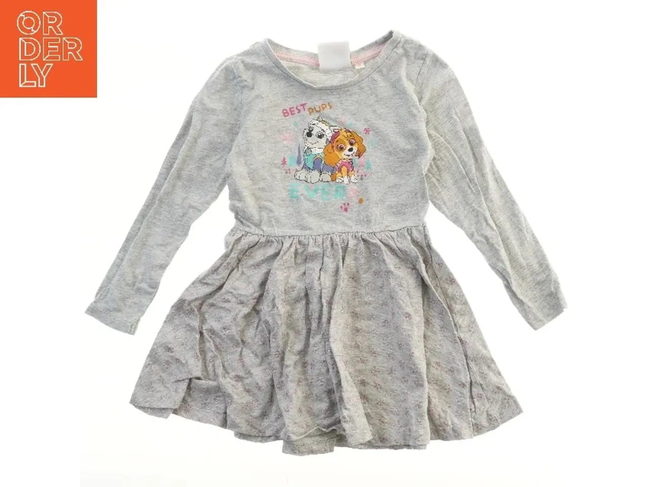 Billede 1 - Grå kjole med hundemotiv fra Paw Patrol (str. 110)