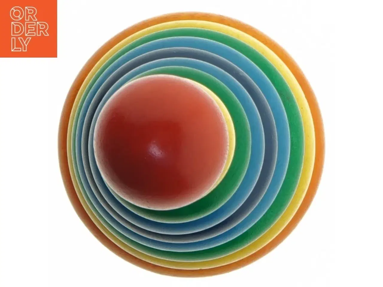 Billede 2 - Farverigt stablingstårn legetøj (str. 23,5 cm)