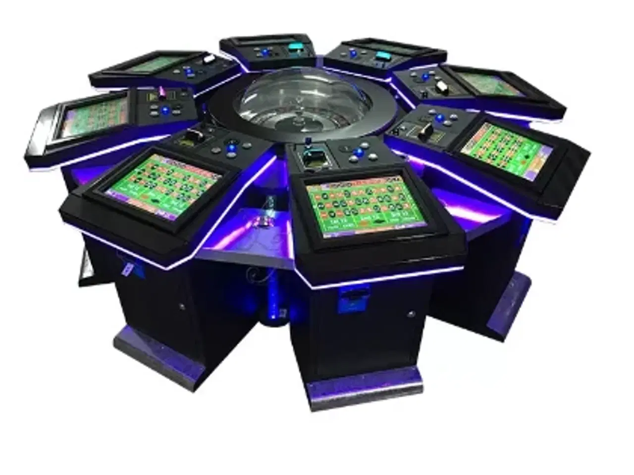 Billede 6 - "Roulette Maskine 8 Personers Casino Automat