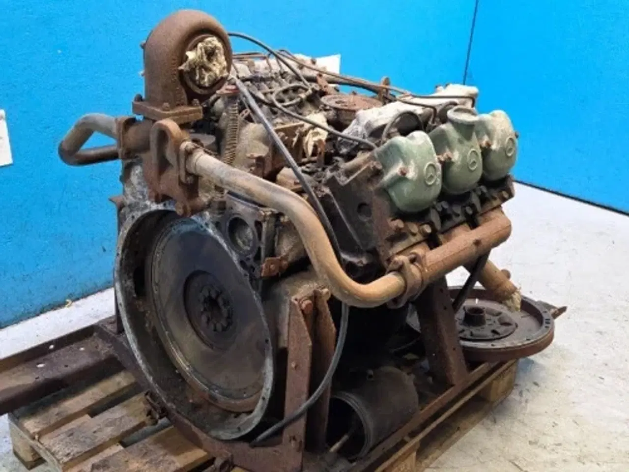 Billede 14 - Mercedes OM401LA Motor