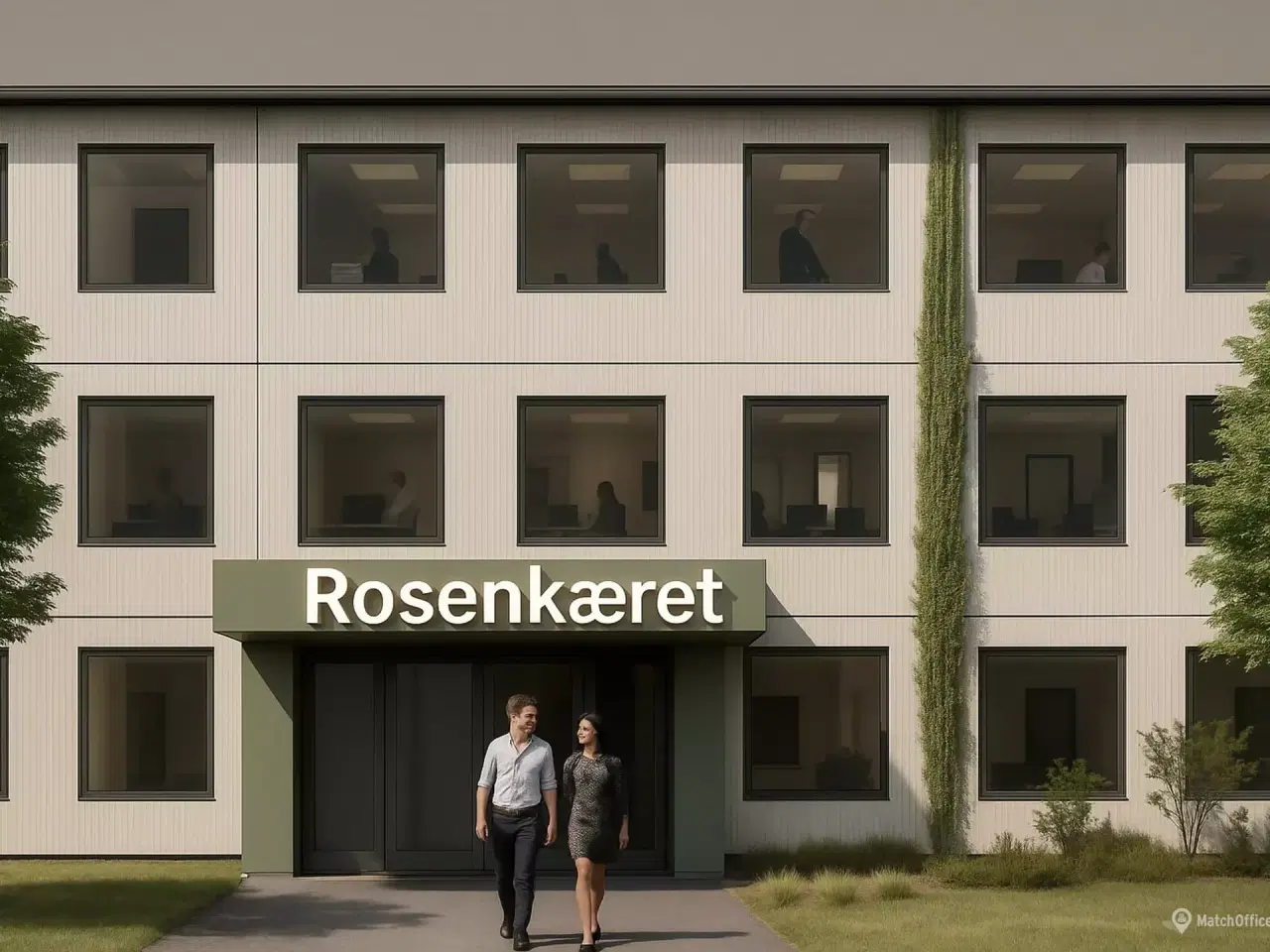 Billede 2 - Erhvervsejendom med gode optimeringsmuligheder og 80 p-pladser