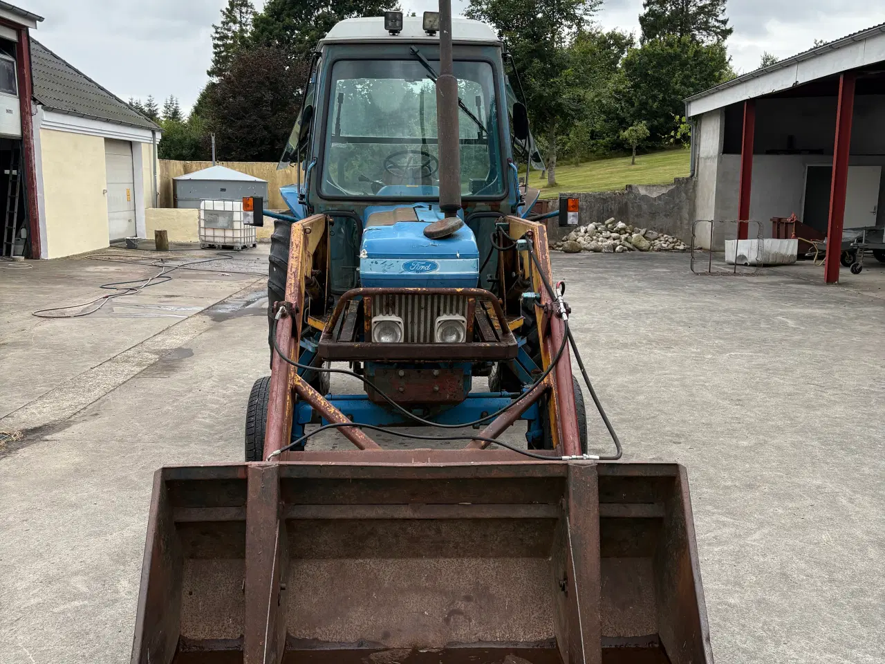 Billede 2 - Ford 6610 med Veto frontlæsser
