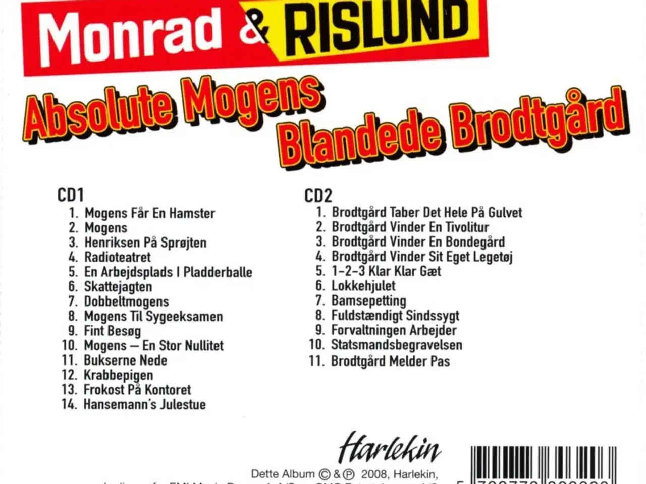 Billede 2 - MONRAD & RISLUND 2 cd sæt ;