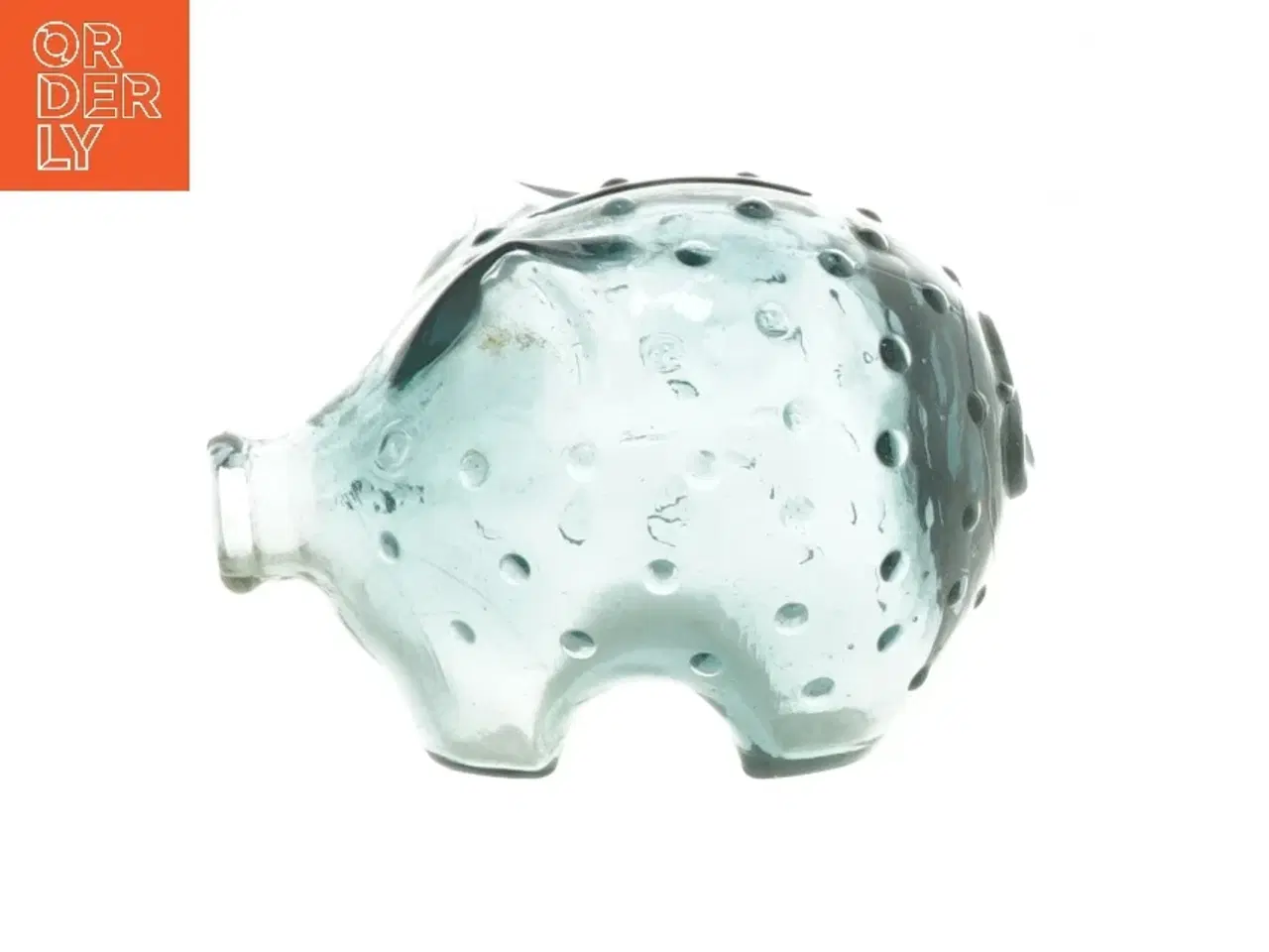 Billede 1 - Glas sparegris (str. 12 cm)