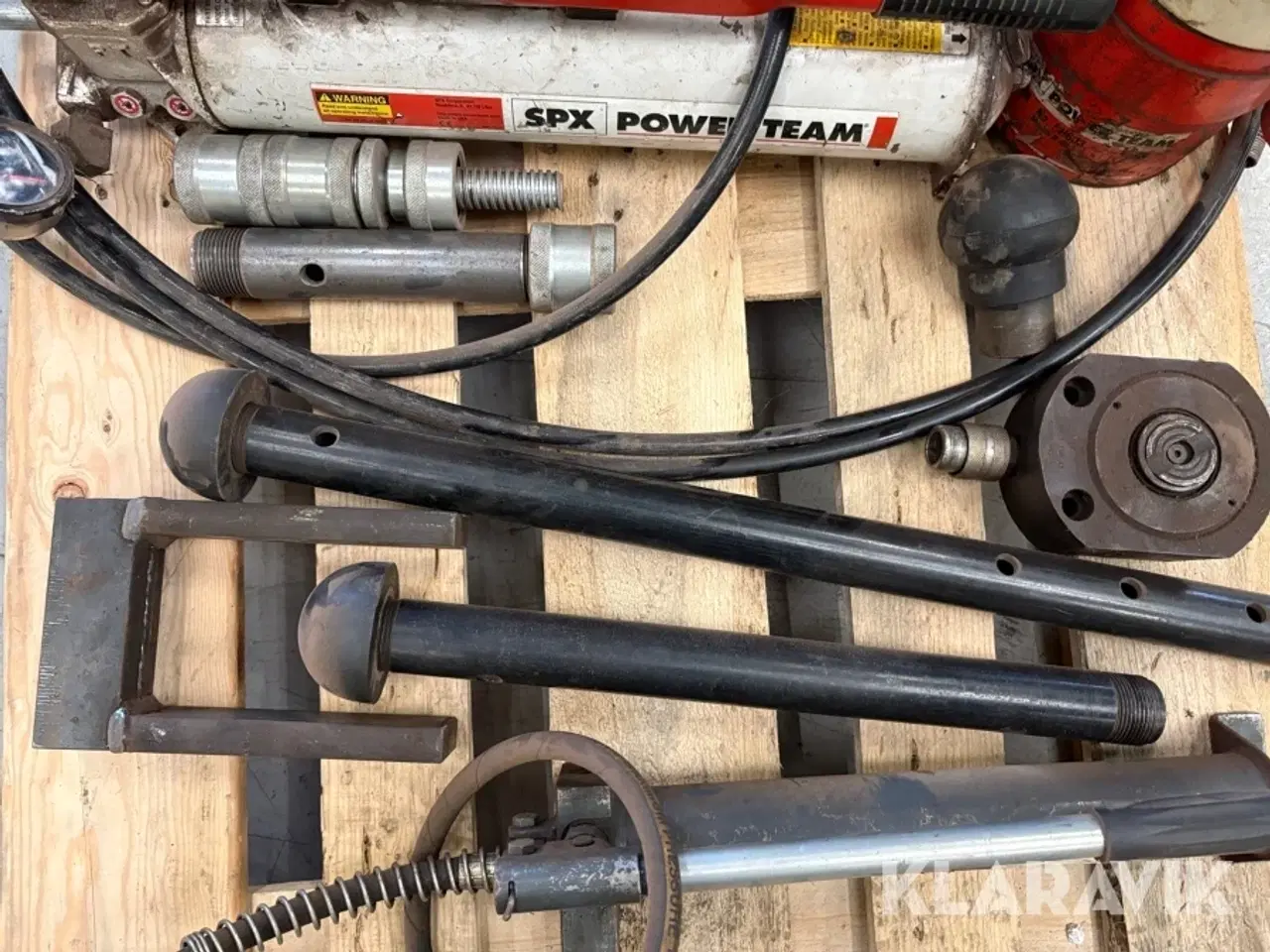 Billede 4 - Assorterede hydraulik dele - 1 palle