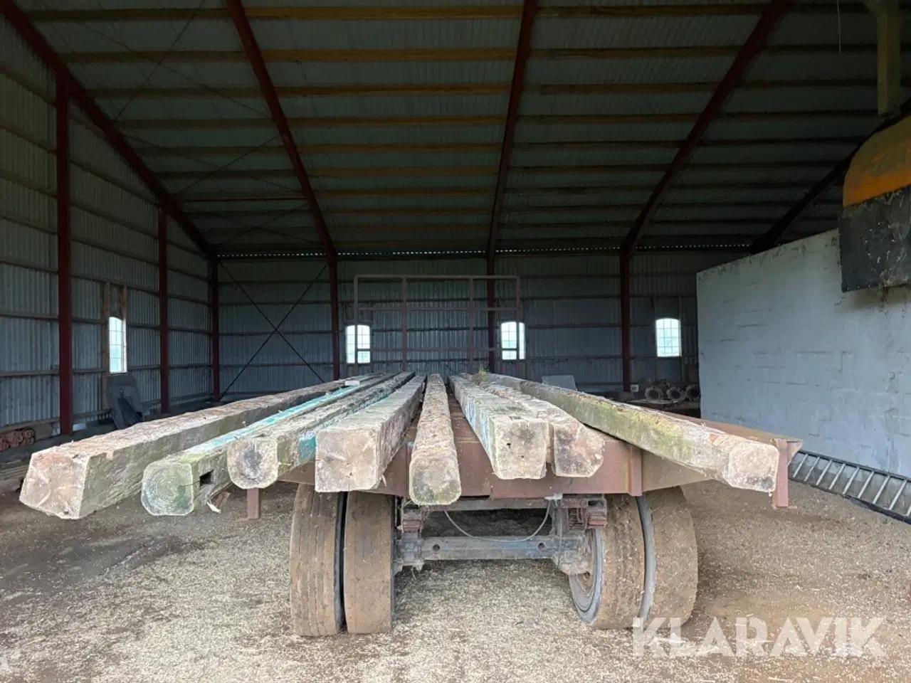 Billede 3 - Træbjælker - 8 styk