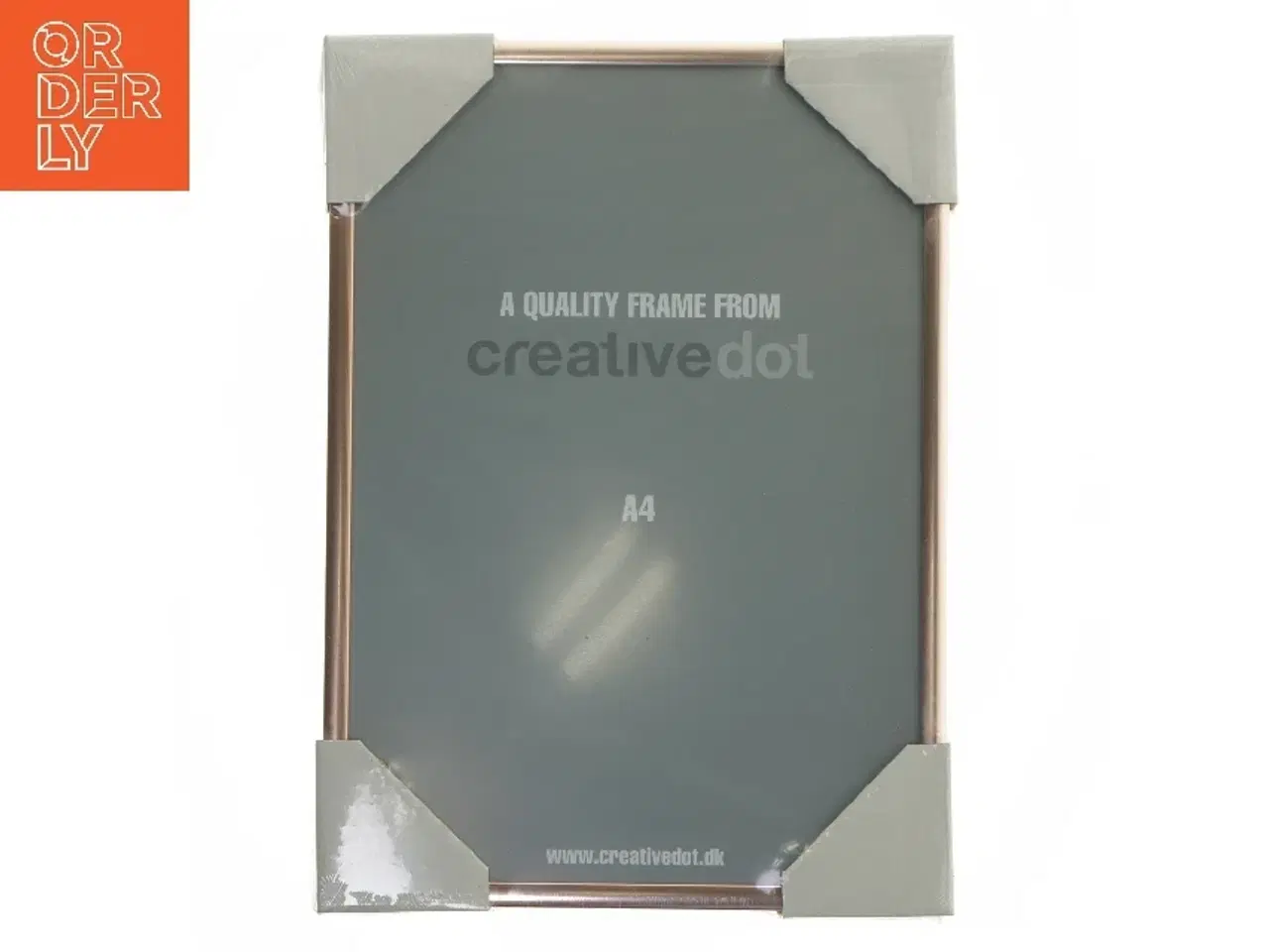Billede 1 - A4 billedramme i metal (str. 31 x 22 cm)