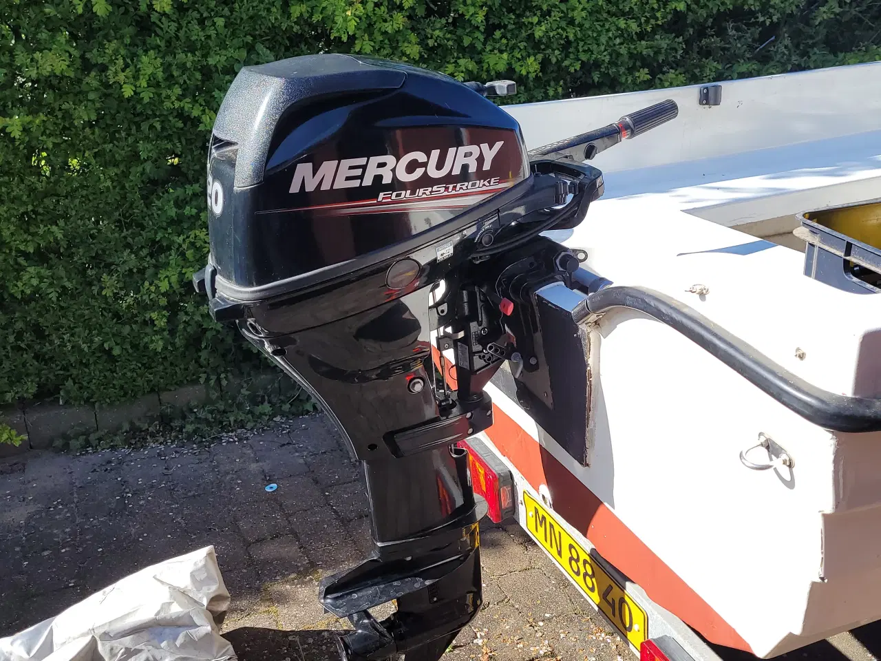 Billede 1 - Båd 16 Fod med motor og trailer.