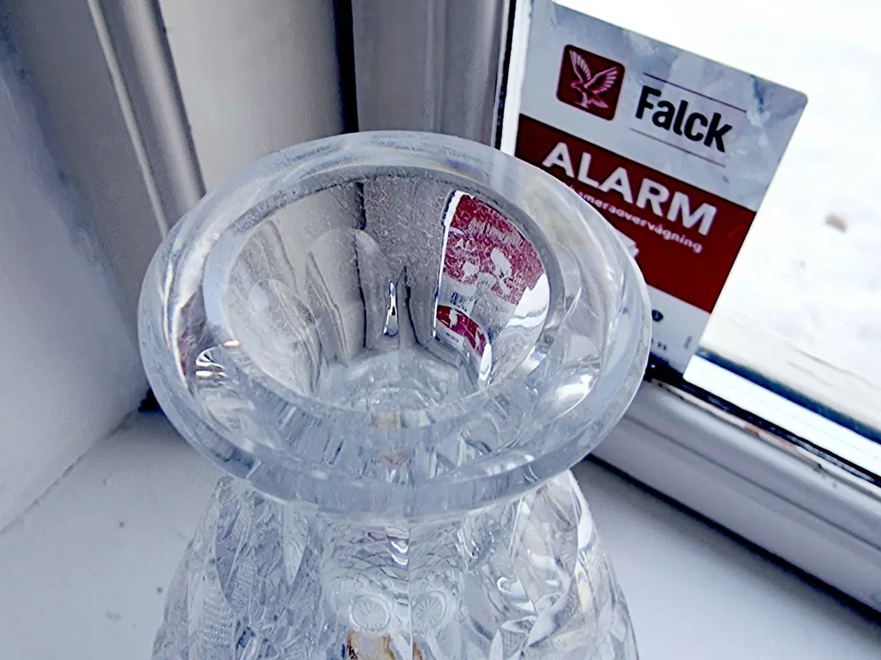 Billede 6 - 2 høje flotte og ens krystal karafler