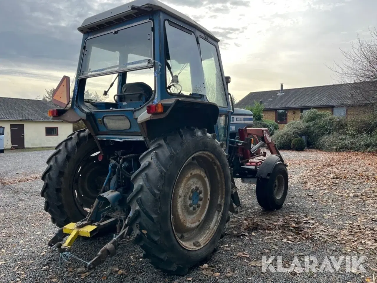 Billede 4 - Traktor Ford 6700 med frontlæsser