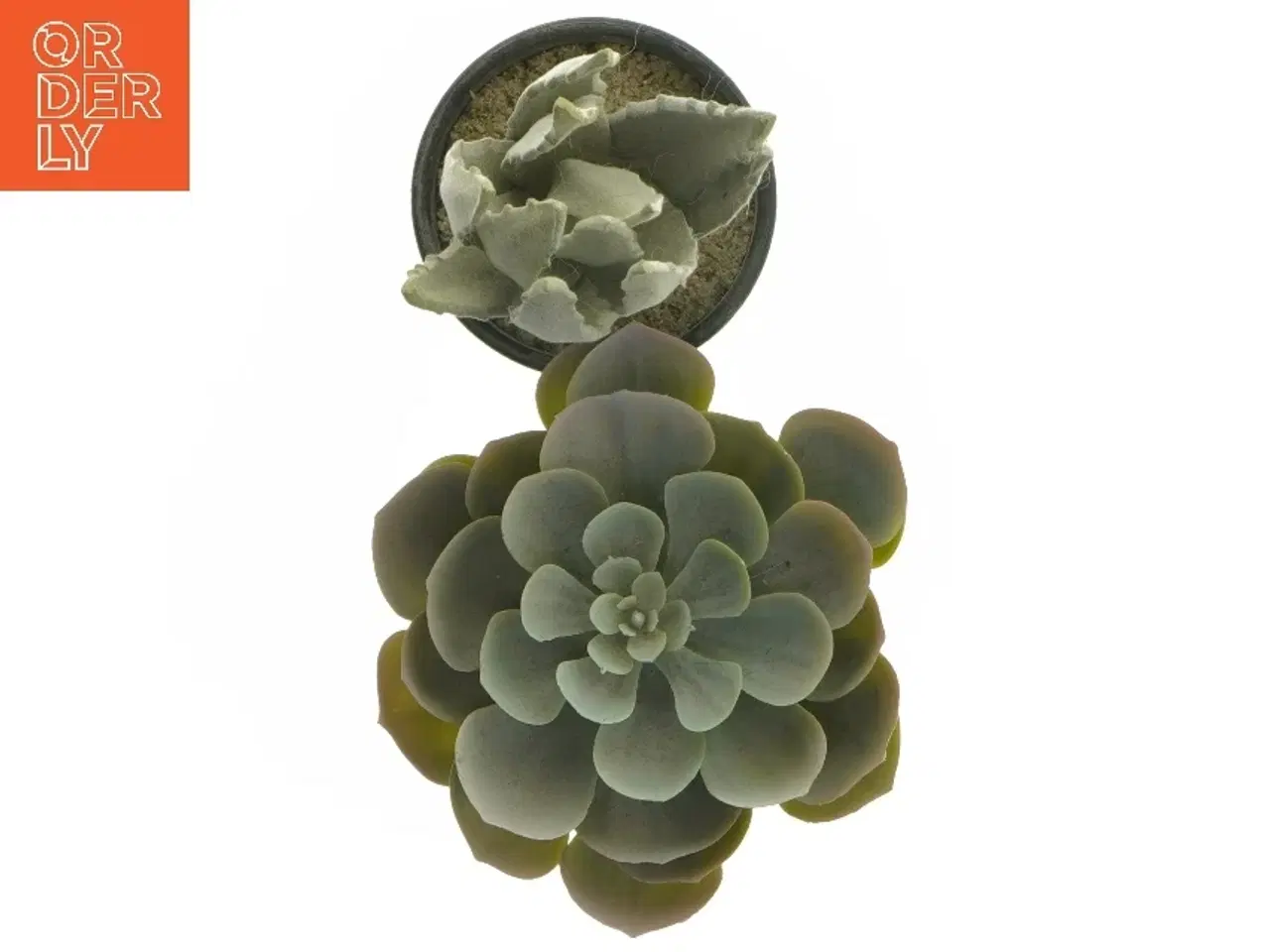 Billede 3 - Dekorative kunstige planter i sorte potter fra IKEA (str. 12 cm og 19 cm)