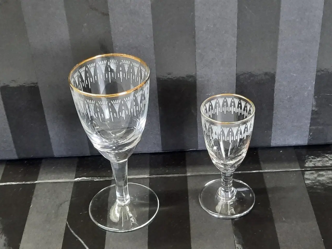 Billede 5 - Kongeå glas fra Lyngby Glasværk