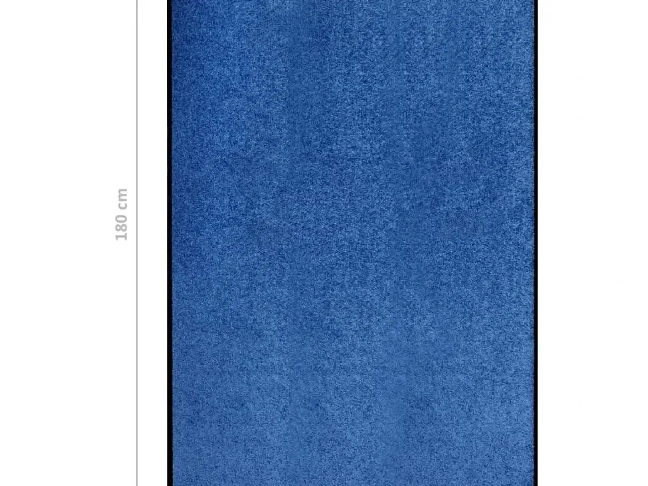 Billede 6 - Vaskbar dørmåtte 120x180 cm blå