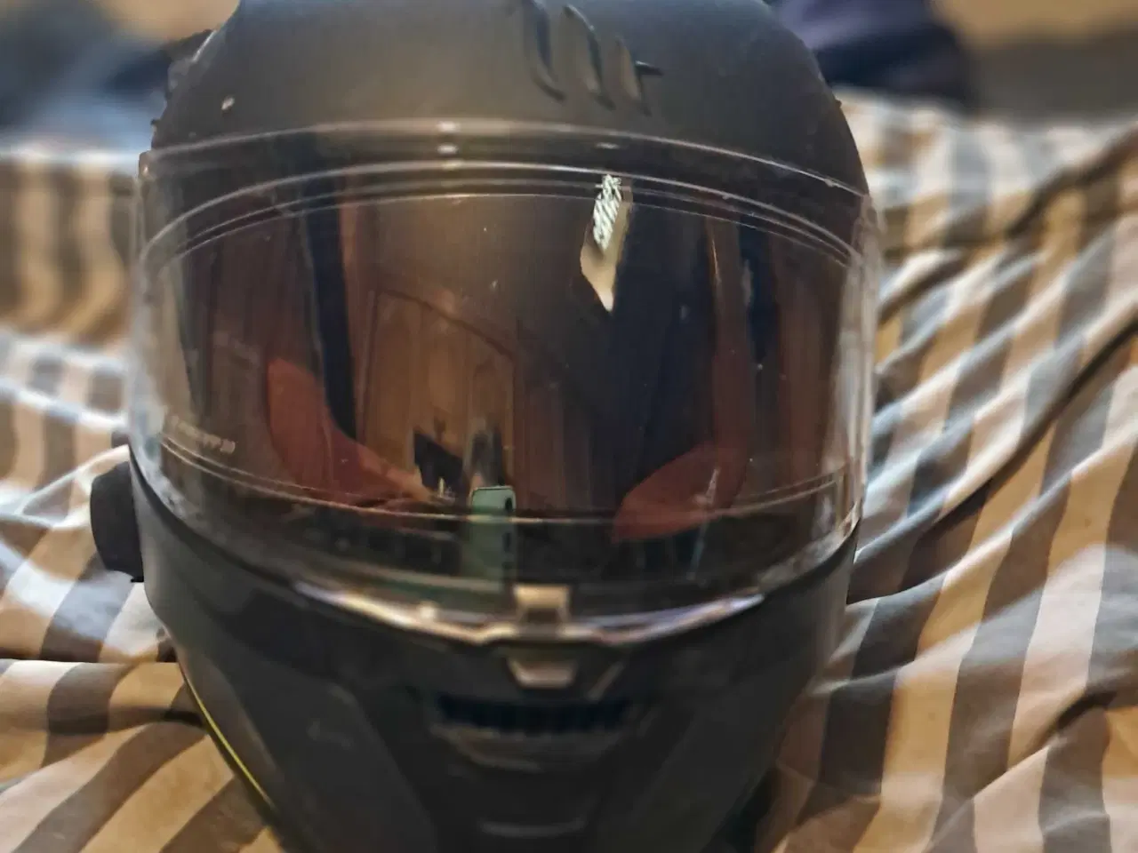 Billede 3 - Mc hjelm med bluetooth str M