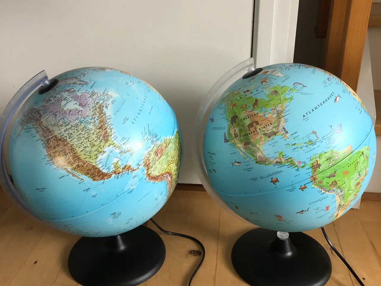 Billede 4 - Globus med lys