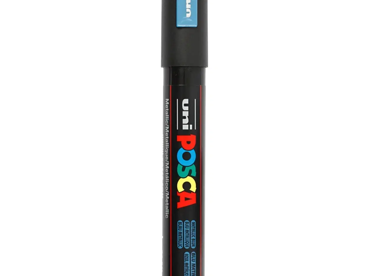 Billede 1 - Posca Tusch PC-5M 2,5 mm - Metallic Blå