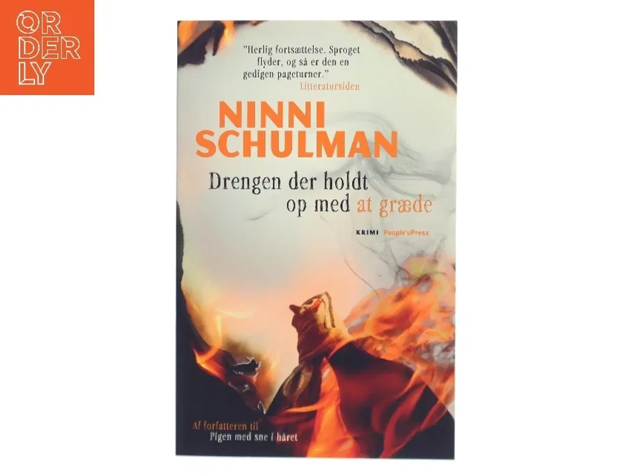 Billede 1 - Drengen der holdt op med at græde : kriminalroman af Ninni Schulman (Bog)