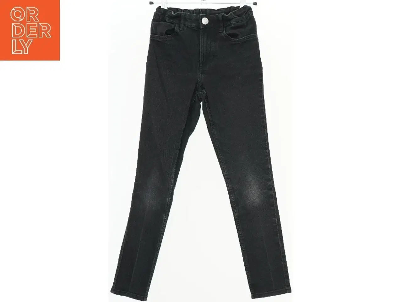 Billede 1 - Sorte bukser - Skinny Fit  (str. 140)