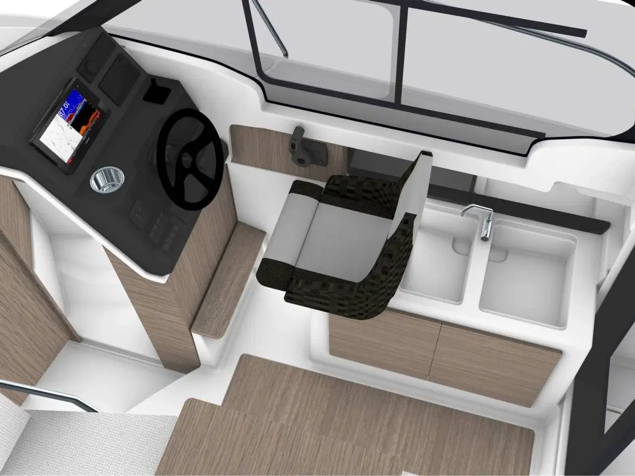 Billede 10 - Jeanneau Merry Fisher 695 Serie 2  - 100 HK Yamaha