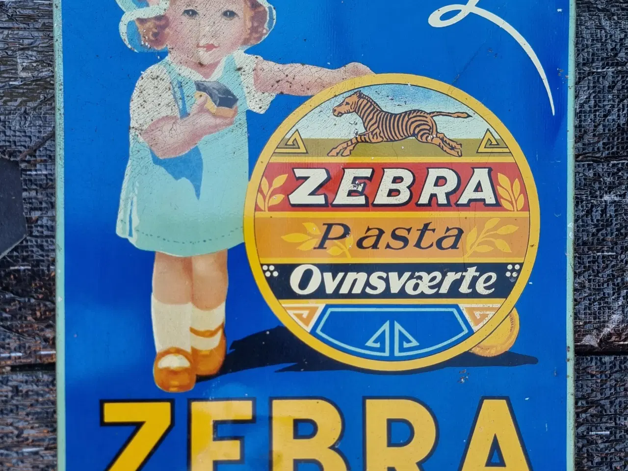 Billede 1 - Zebra pasta ovnsværte / skilt