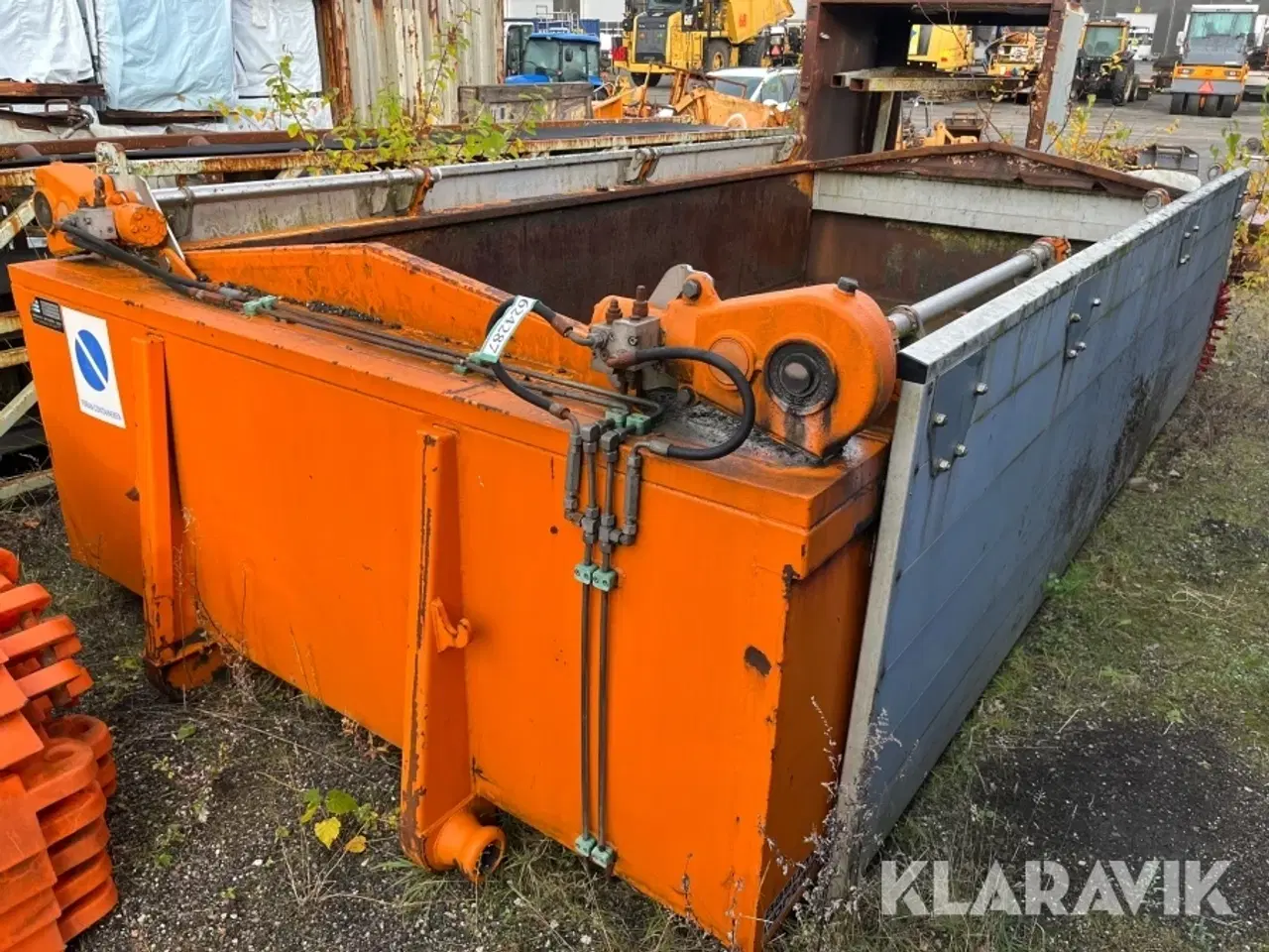 Billede 1 - Asfalt container Aasum Smedie 5-9 Lad SR hydrauliske låger