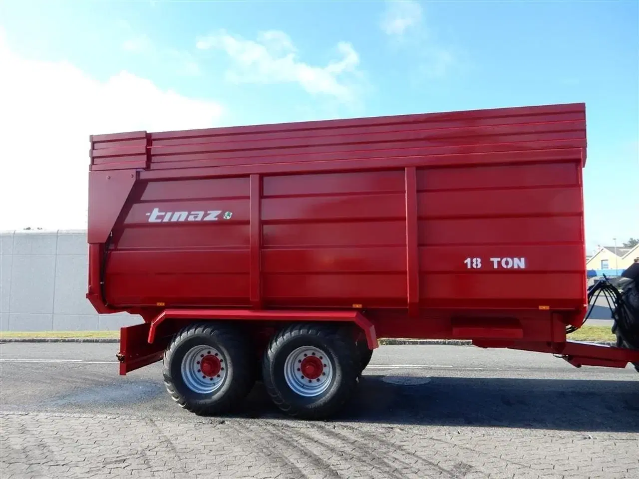 Billede 1 - Tinaz 18 tons bagtipvogne med 50 cm ekstra sider