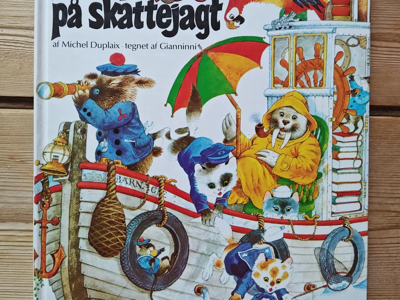 Billede 1 - Kaptajn Hvalros på skattejagt BOG